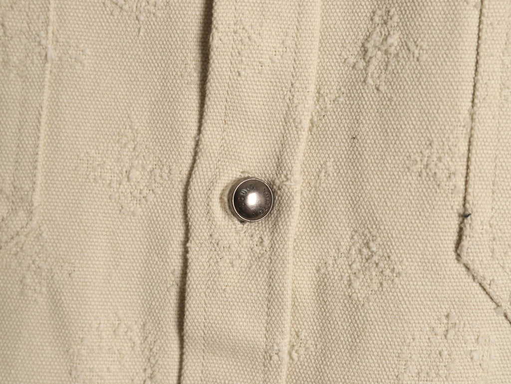 Louis Vuitton LV Monogram Needle-Punch Denim Shirt Jacket