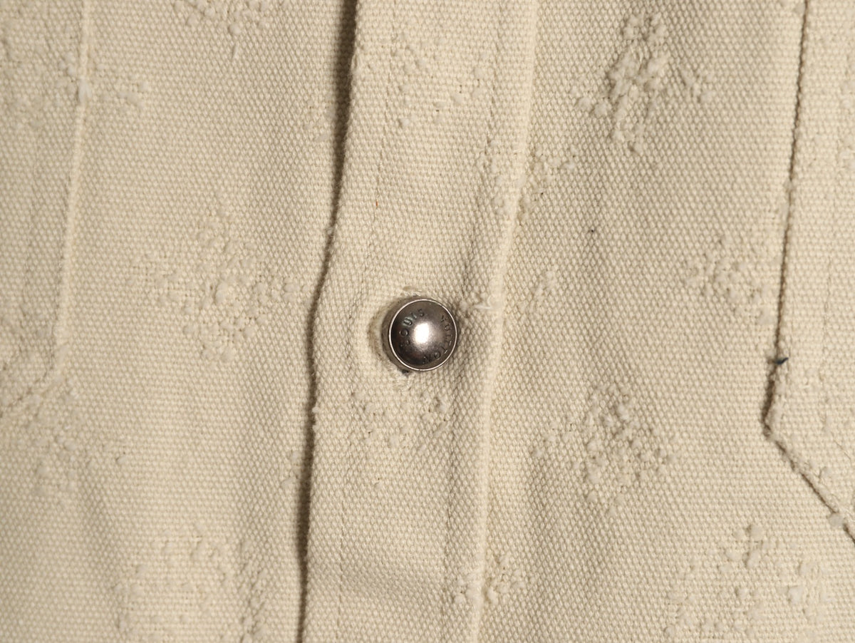 Louis Vuitton LV Monogram Needle-Punch Denim Shirt Jacket
