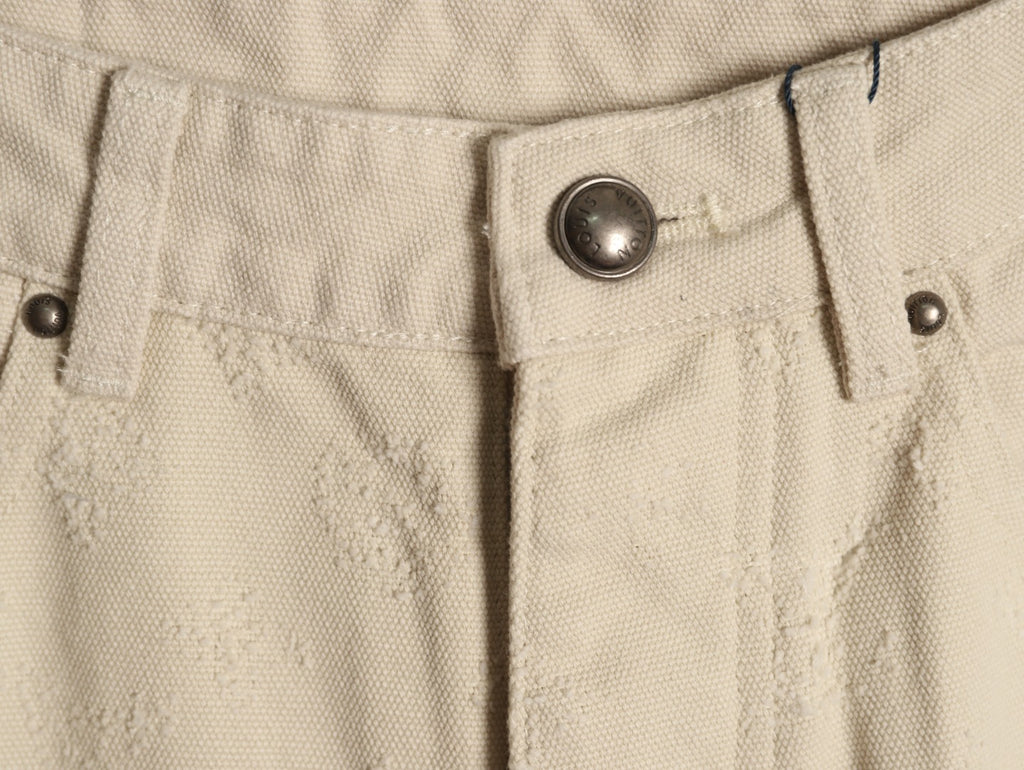Louis Vuitton LV Monogram Needle-Punch Skate Jeans