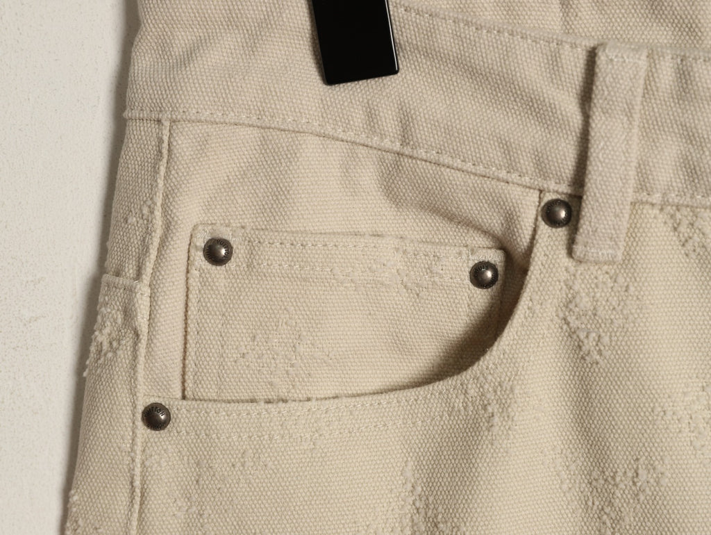 Louis Vuitton LV Monogram Needle-Punch Skate Jeans