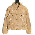 Louis Vuitton LV Paint-Splatter Graffiti Denim Jacket