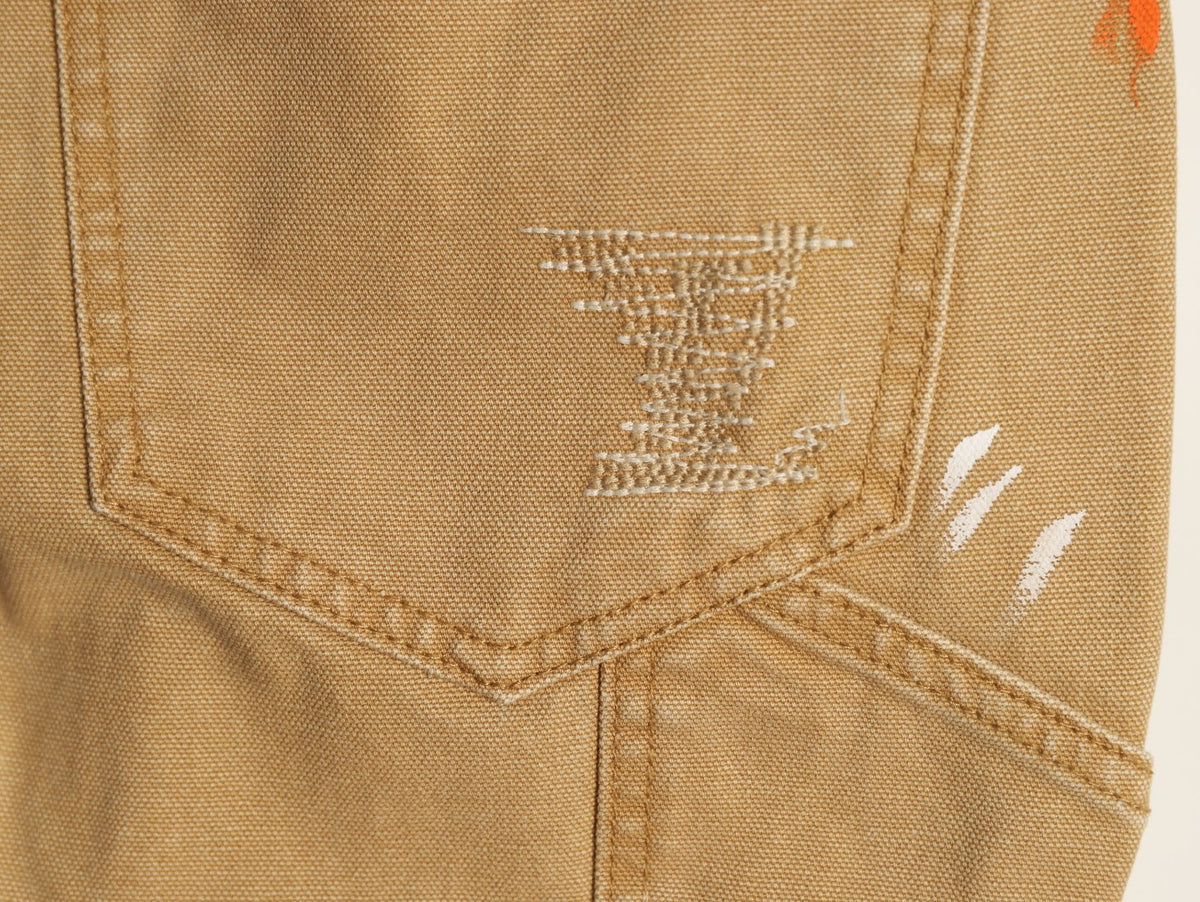 Louis Vuitton LV Paint-Splatter Graffiti Cargo Jeans