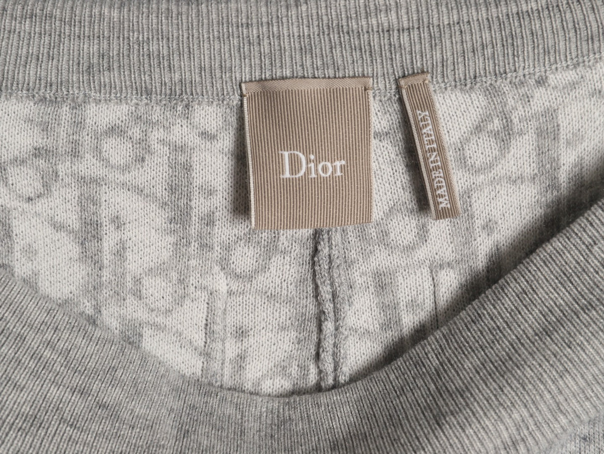 Dior CD Oblique Jacquard-Lined Blended Track Pants
