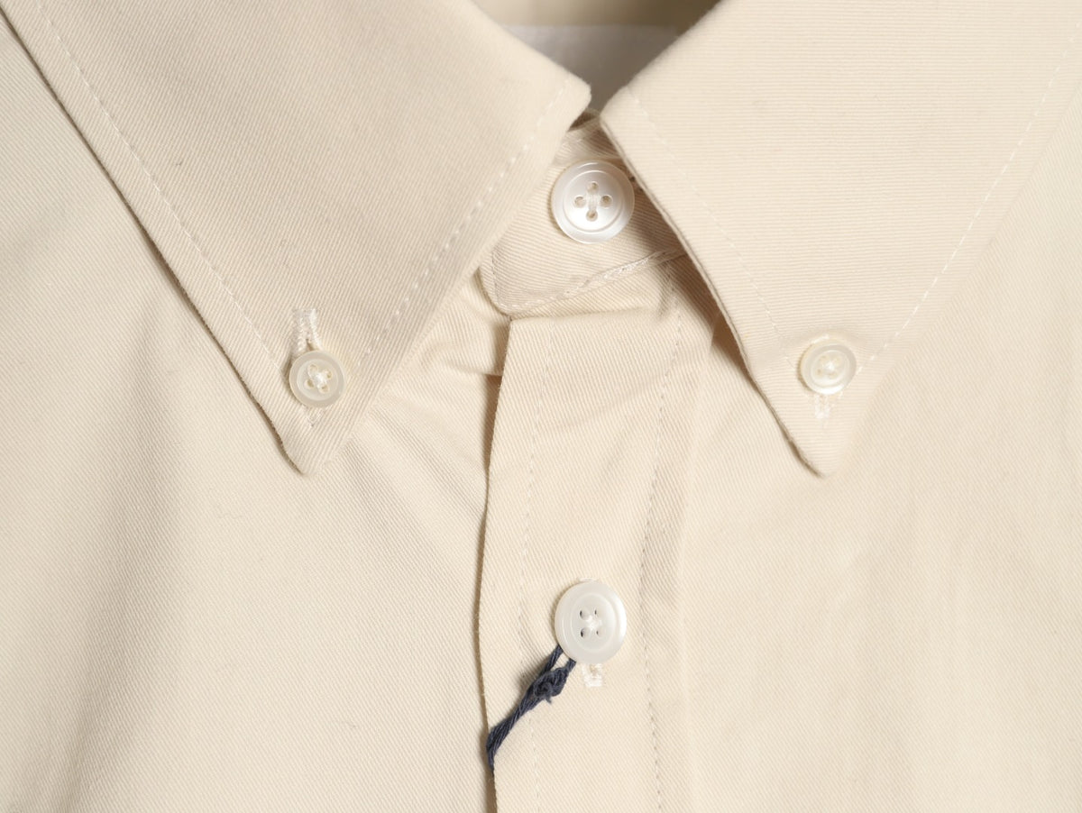 Prada PRD Embroidered Badge Long-Sleeve Shirt