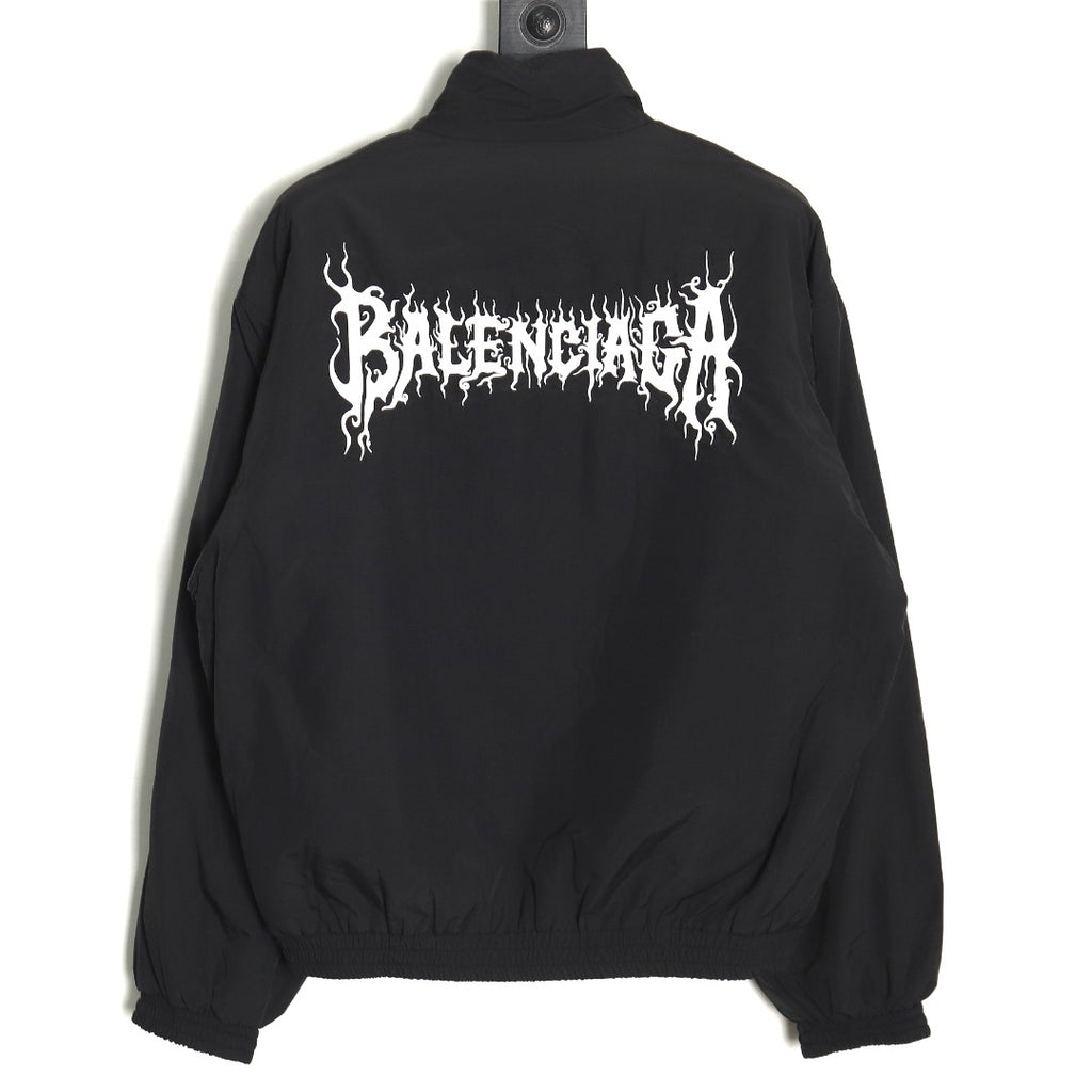 Balenciaga 24FW Year of the Dragon Sanskrit Embroidered Jacket