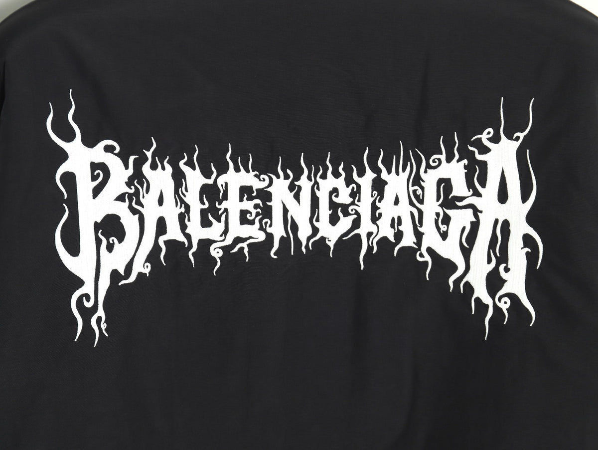 Balenciaga 24FW Year of the Dragon Sanskrit Embroidered Jacket