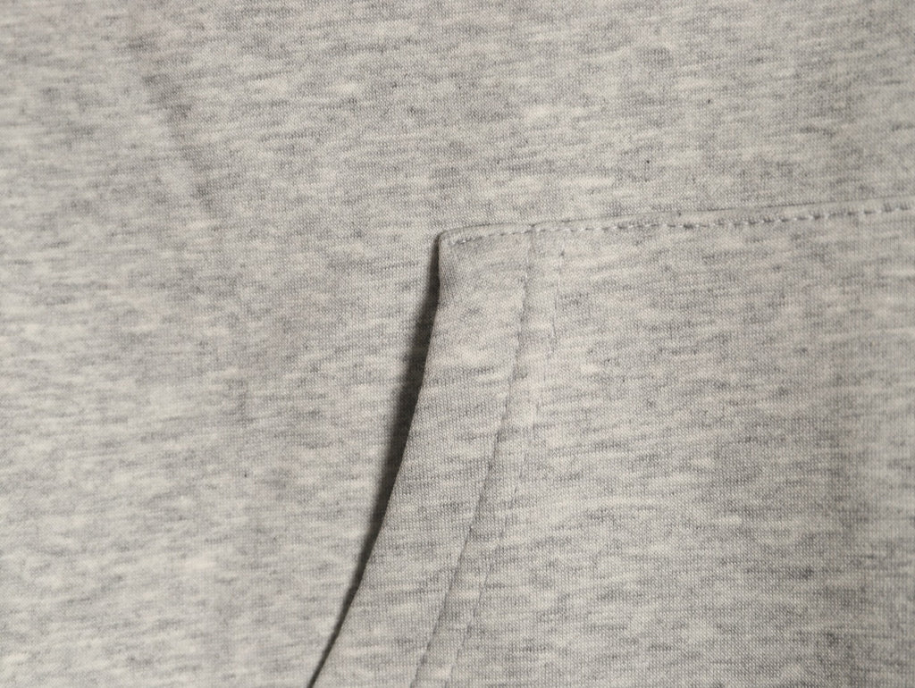 Gucci Small Logo Oversized Zip-Up Hoodie