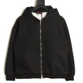 Gucci Small Logo Oversized Black Zip-Up Hoodie