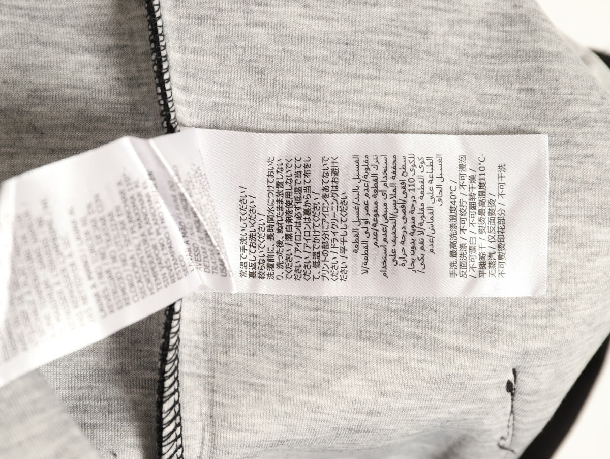 Gucci Small Logo Oversized Black Zip-Up Hoodie