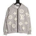 Louis Vuitton LV Terry Monogram Oversized Zip-Up Hoodie