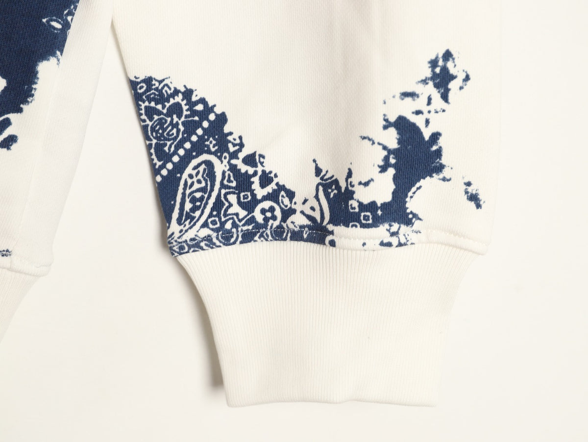 Louis Vuitton 25FW Monogram Paisley Patchwork Crewneck Sweatshirt
