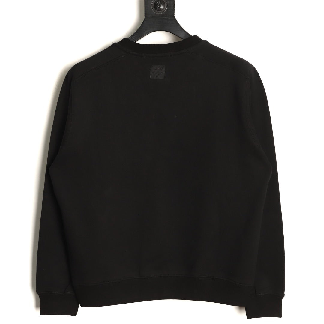 Louis Vuitton LV Monogram Pocket Black Crewneck Sweatshirt