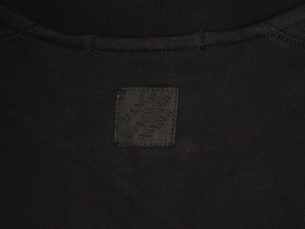 Louis Vuitton LV Monogram Pocket Black Crewneck Sweatshirt