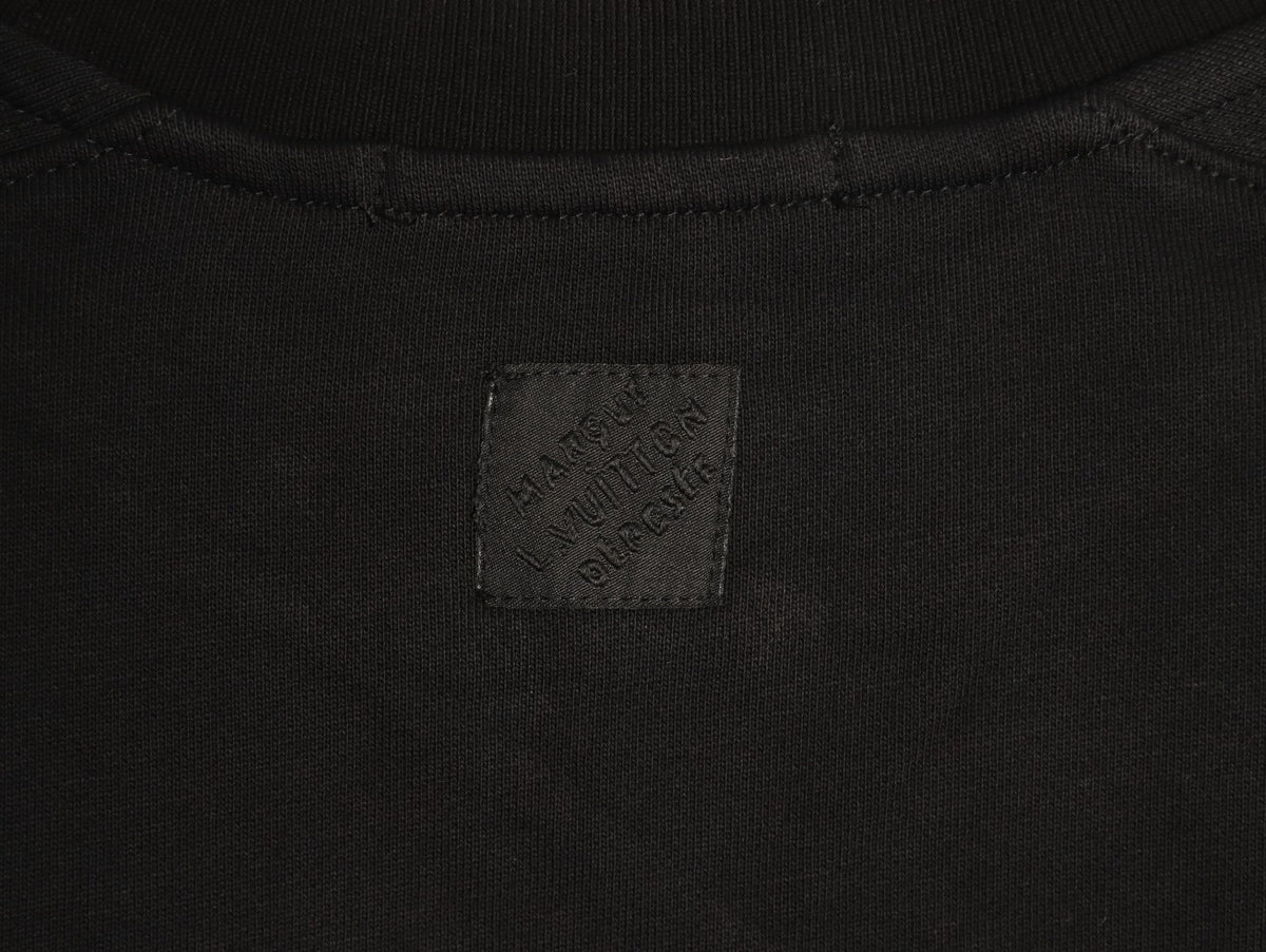 Louis Vuitton LV Monogram Pocket Black Crewneck Sweatshirt