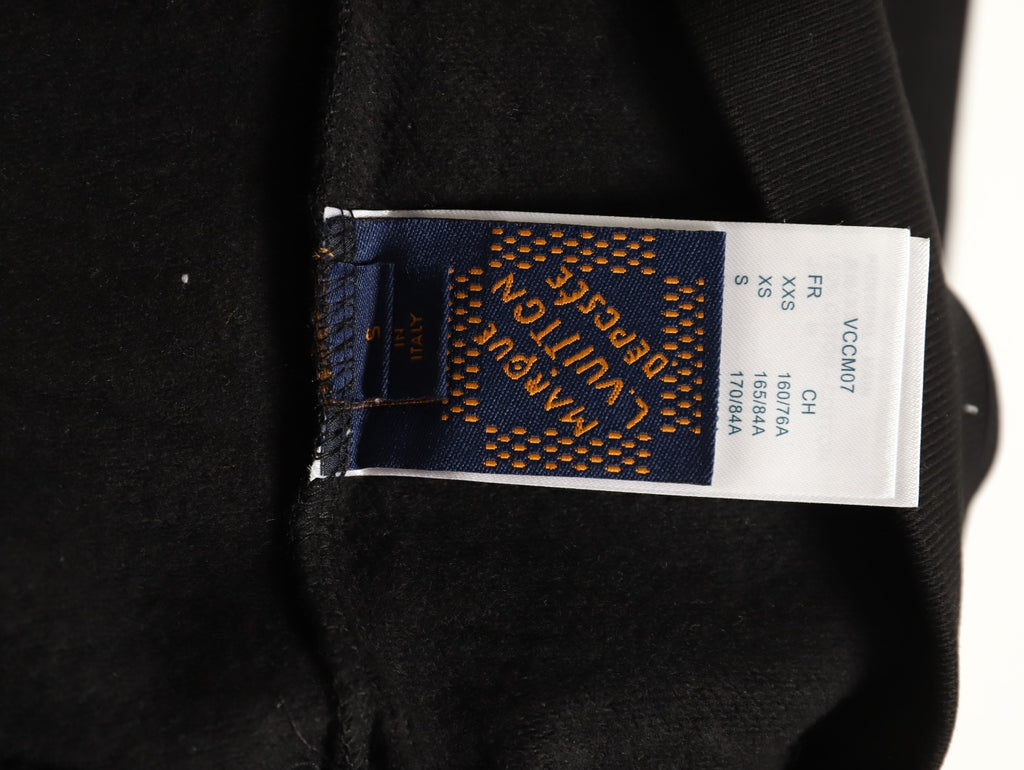 Louis Vuitton LV Monogram Pocket Black Crewneck Sweatshirt