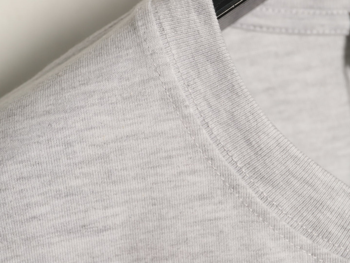 Stone Island Compass Logo-Patch Light Gray Long-Sleeve T-Shirt