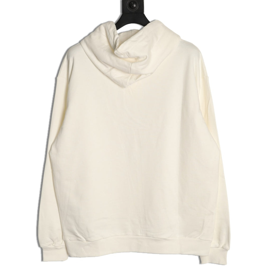 Celine Classic Capsule Logo Ivory Pullover Hoodie