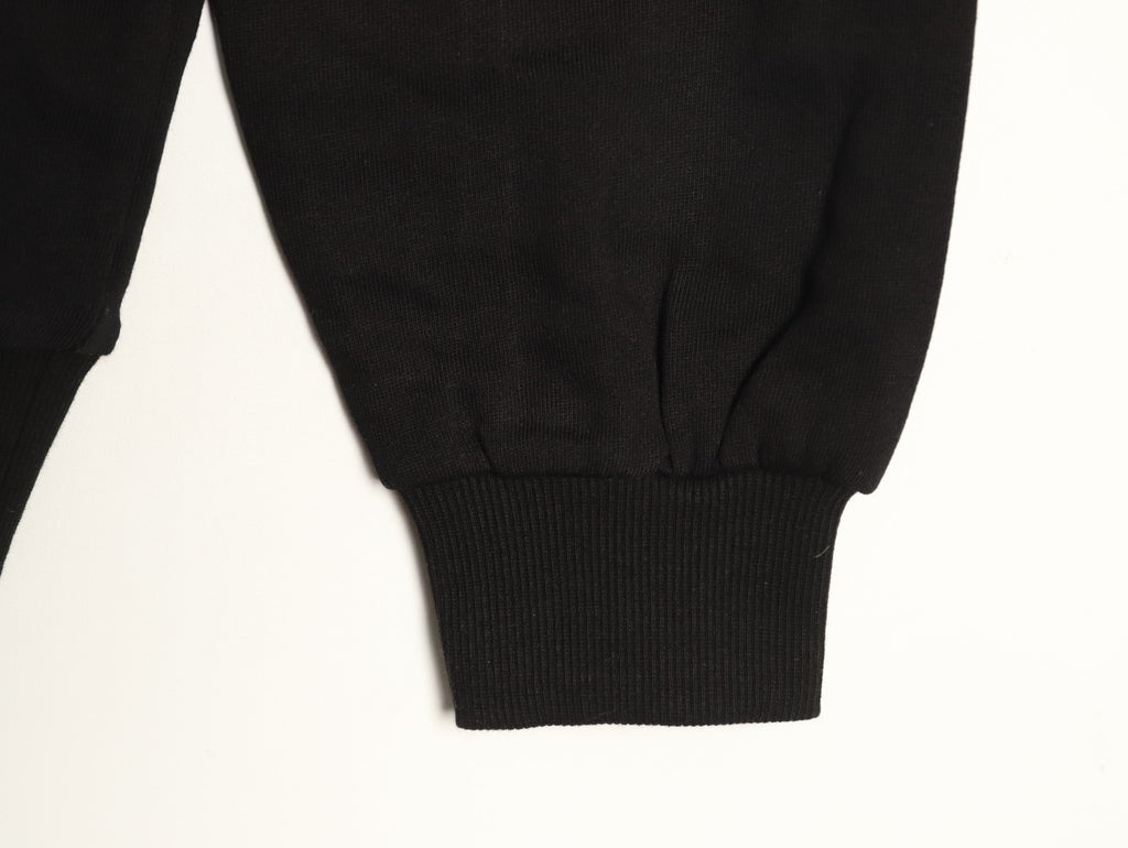 Celine Classic Capsule Logo Black Pullover Hoodie