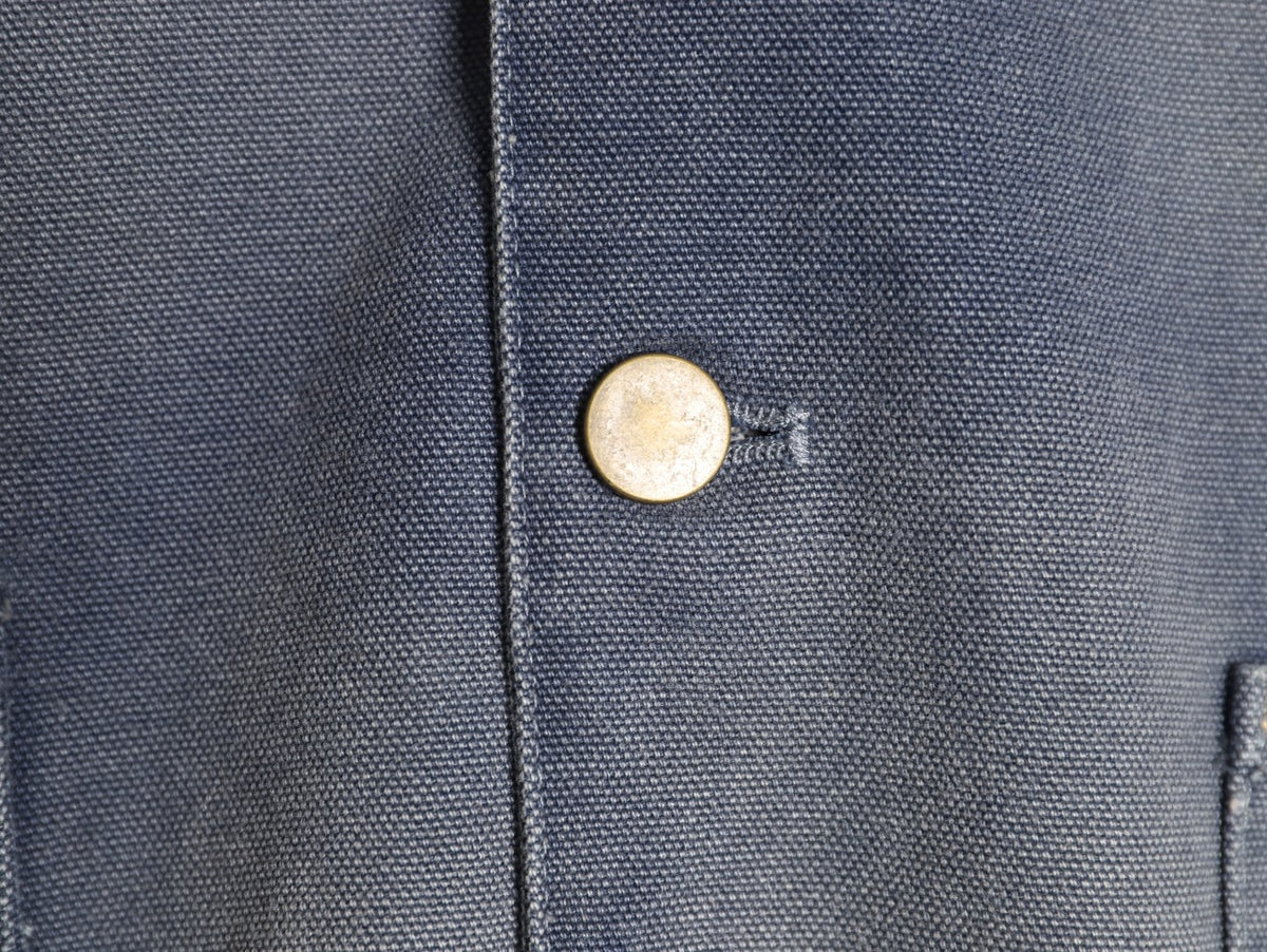 Prada PRD Distressed Washed Blue Workwear Jacket