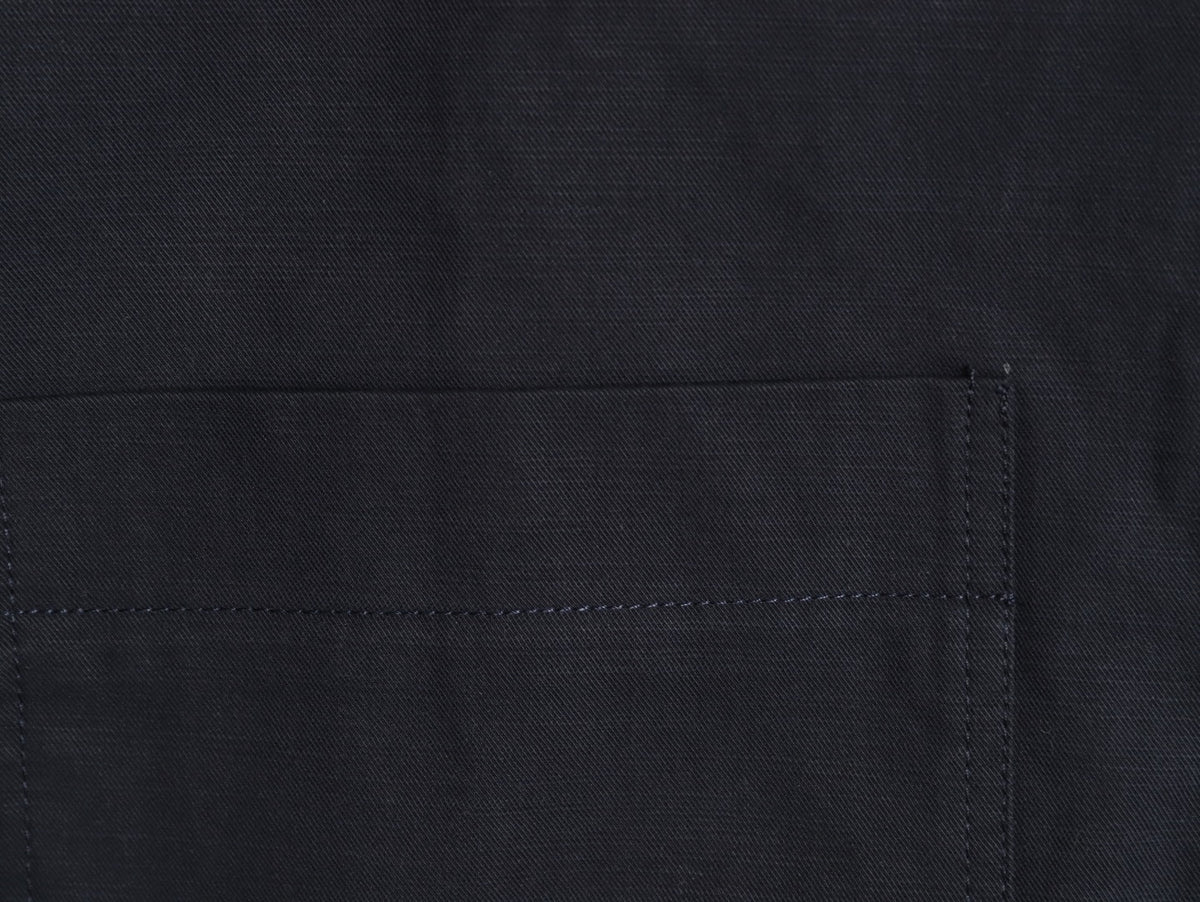 Louis Vuitton 26FW Checker Leather-Label Linen Workwear Jacket