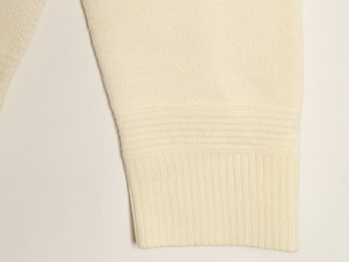Moncler MC Two-Tone Sleeve-Pocket Crewneck Sweater