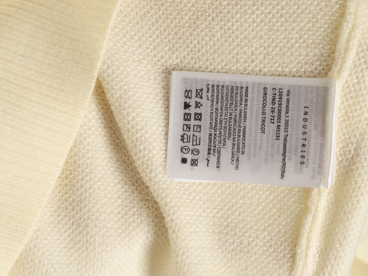 Moncler MC Two-Tone Sleeve-Pocket Crewneck Sweater