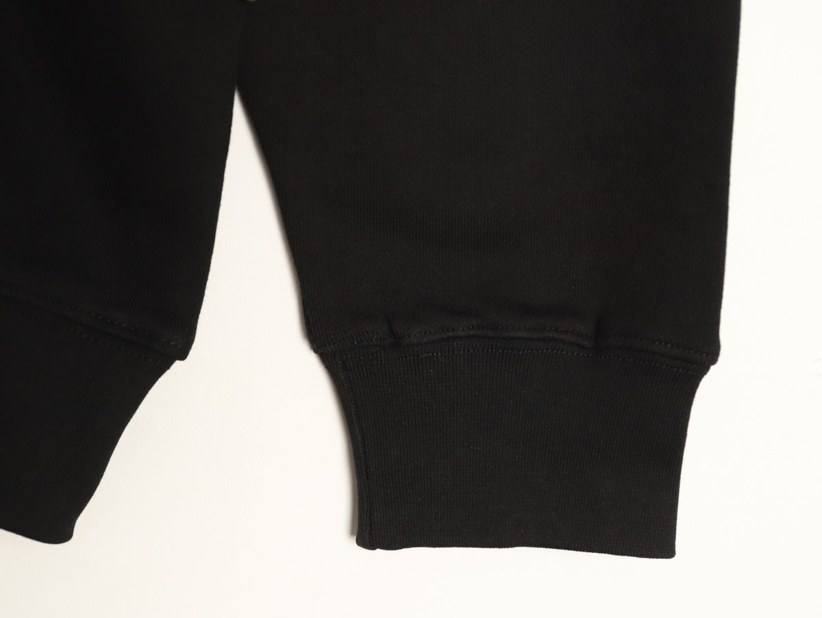 Moncler 26SS Character Logo Black Crewneck Sweatshirt