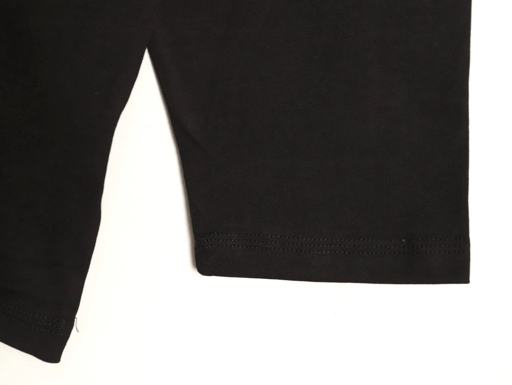 Louis Vuitton 25FW Multicolor Monogram Embroidered Black Long-Sleeve T-Shirt