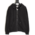 Celine Classic Capsule Logo Black Zip-Up Hoodie