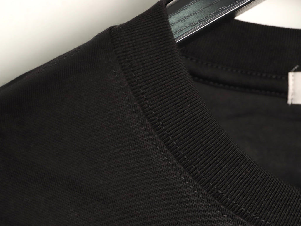 Loewe x On 25FW Bonded Logo Print Black Long-Sleeve T-Shirt