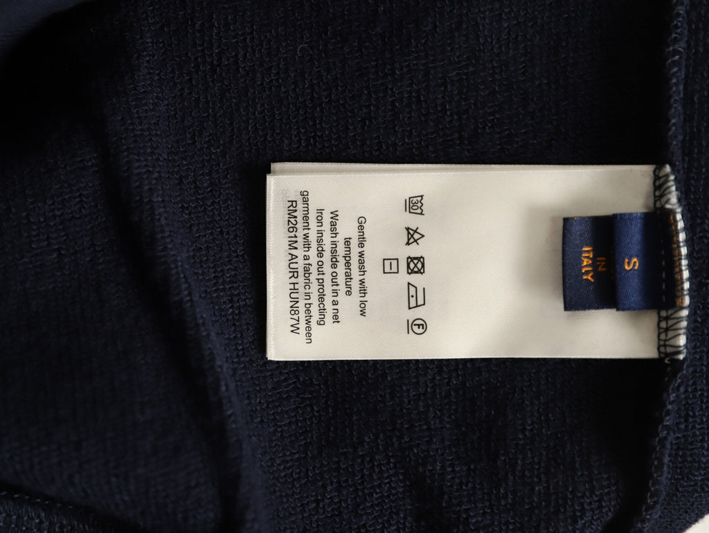 Louis Vuitton LV Playful Charm CVD-Zip Black Hoodie