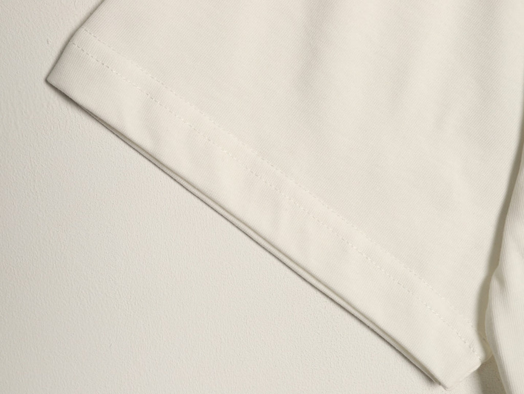 Balenciaga BLCG Rainbow Gradient Stacked Logo White T-Shirt