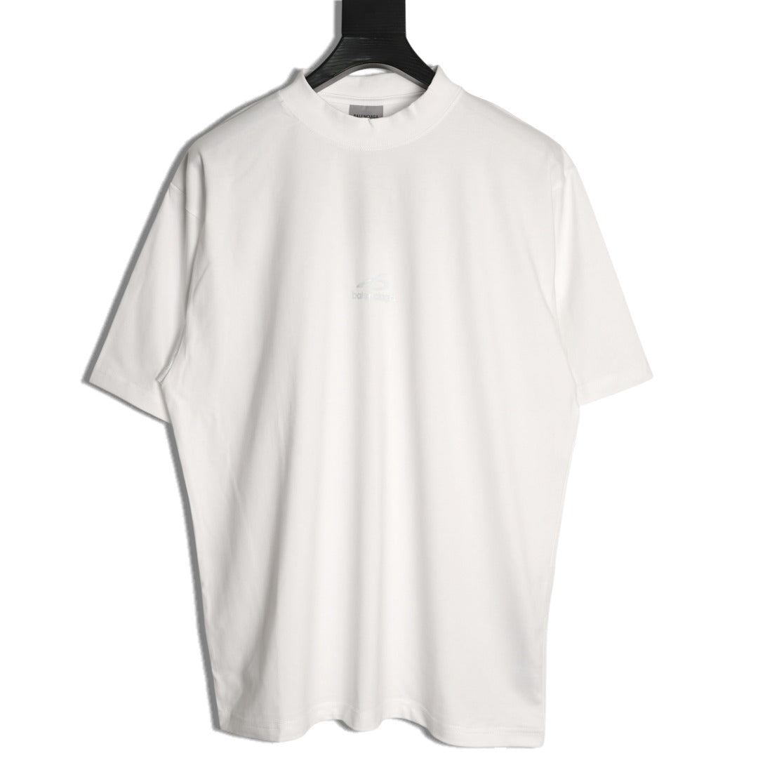Balenciaga BLCG 6B Reflective Print White T-Shirt