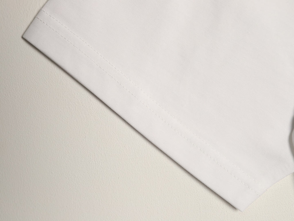 Balenciaga BLCG 6B Reflective Print White T-Shirt