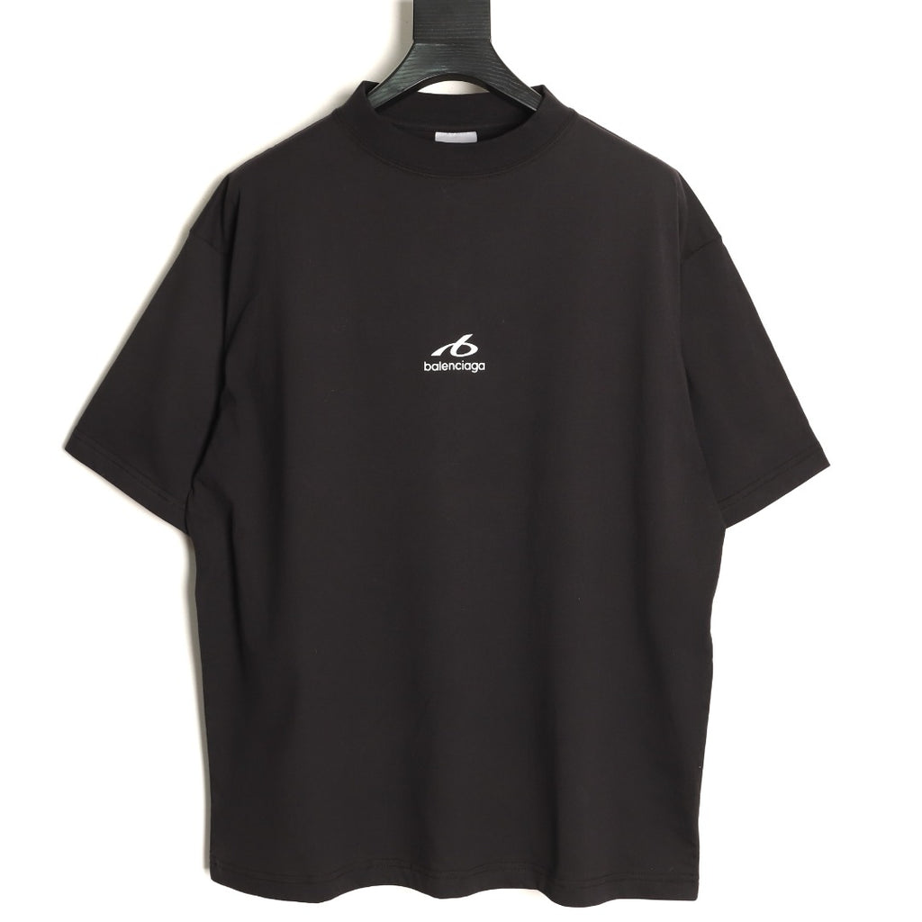 Balenciaga BLCG 6B Reflective Print Black T-Shirt