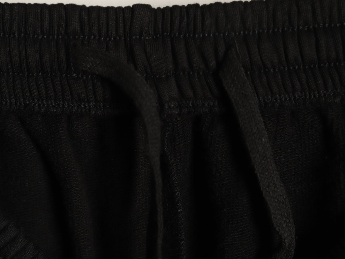 Balenciaga BLCG 6B Reflective Print Black Shorts