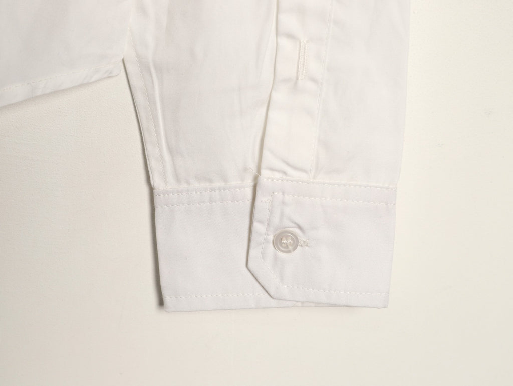 Loewe Anagram Pocket Ivory Long-Sleeve Shirt