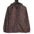 Louis Vuitton LV 26FW Damier Polka-Dot Hooded Windbreaker Jacket