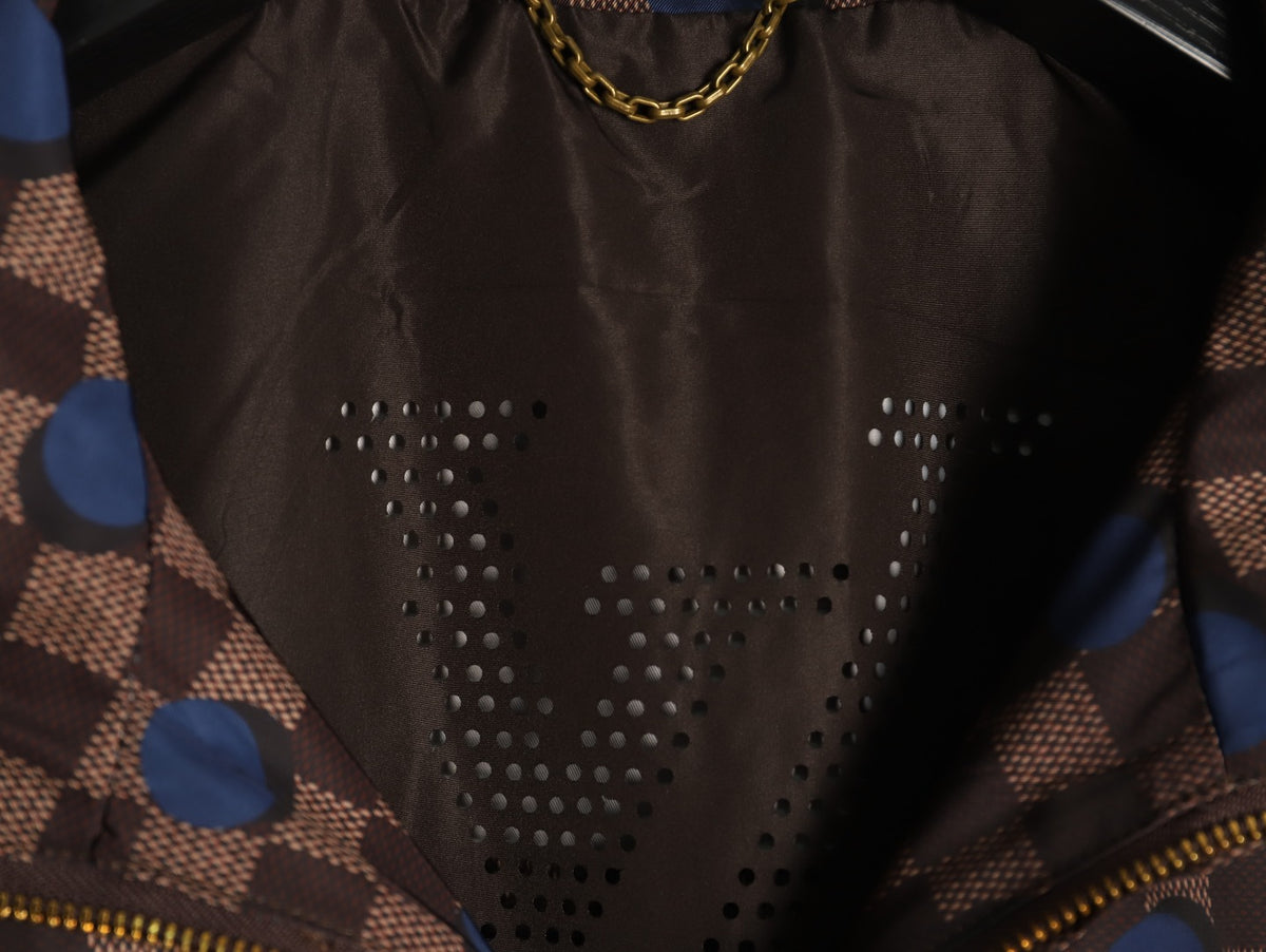 Louis Vuitton LV 26FW Damier Polka-Dot Hooded Windbreaker Jacket