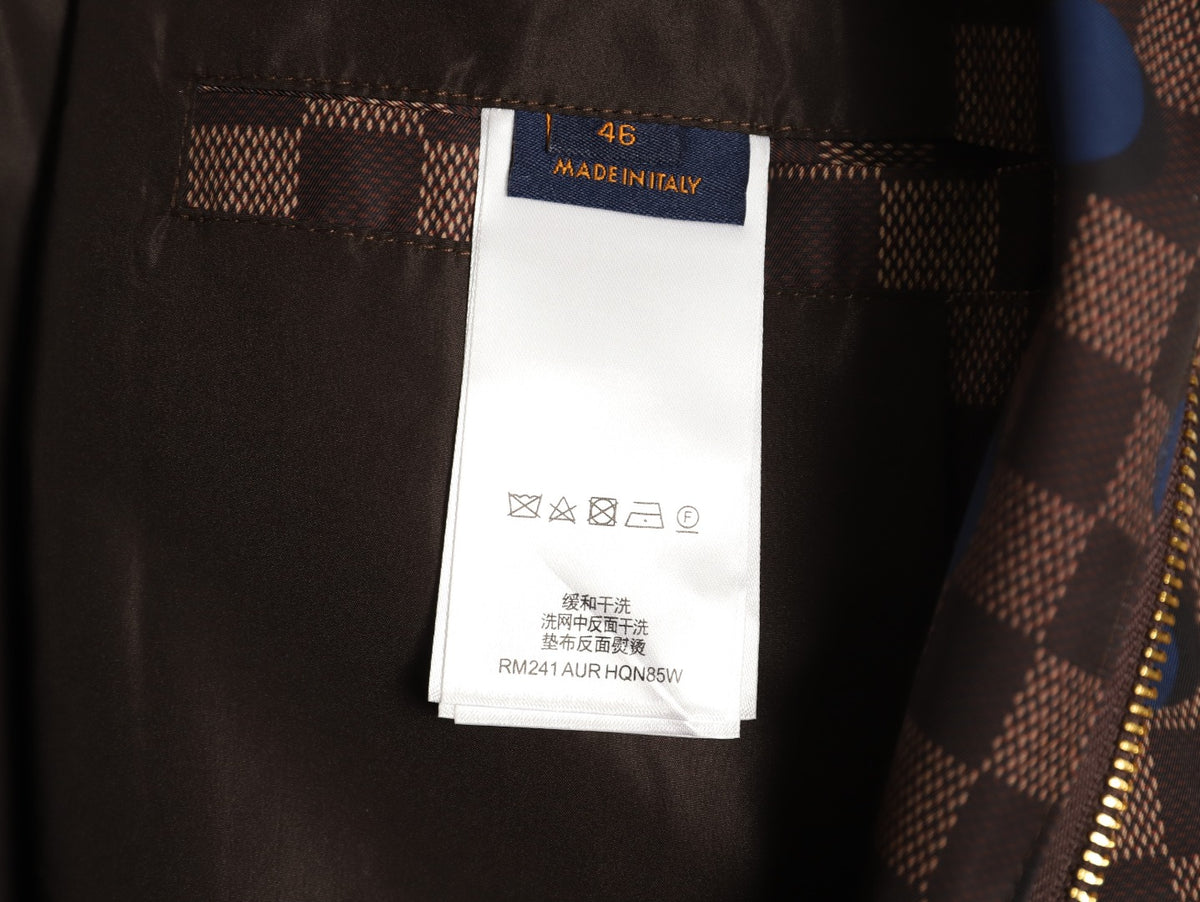Louis Vuitton LV 26FW Damier Polka-Dot Hooded Windbreaker Jacket