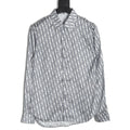 Dior 25SS Oblique Allover Print Gray Long-Sleeve Shirt