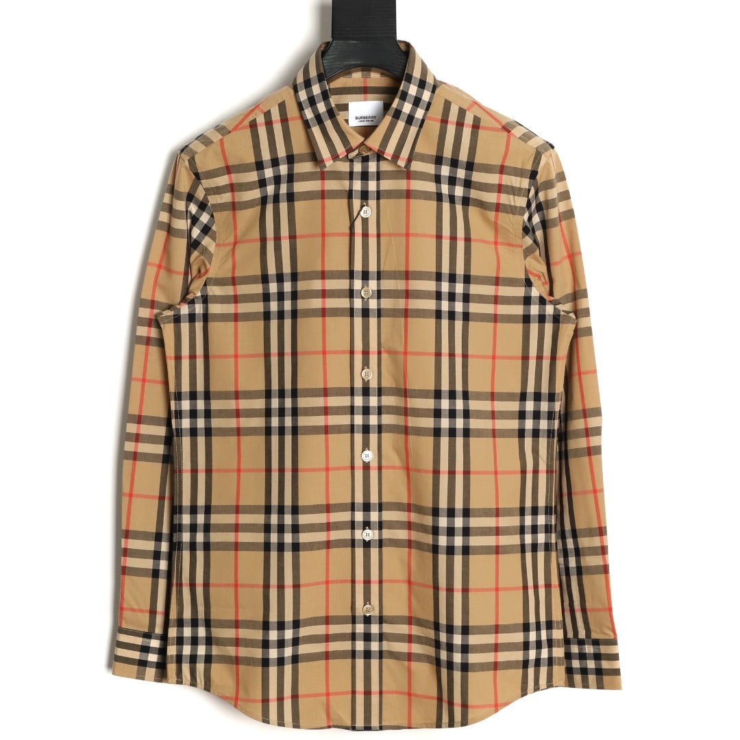Burberry Classic Check Cotton Long-Sleeve Shirt