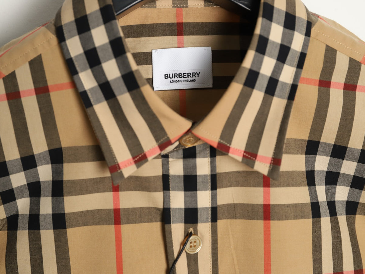 Burberry Classic Check Cotton Long-Sleeve Shirt