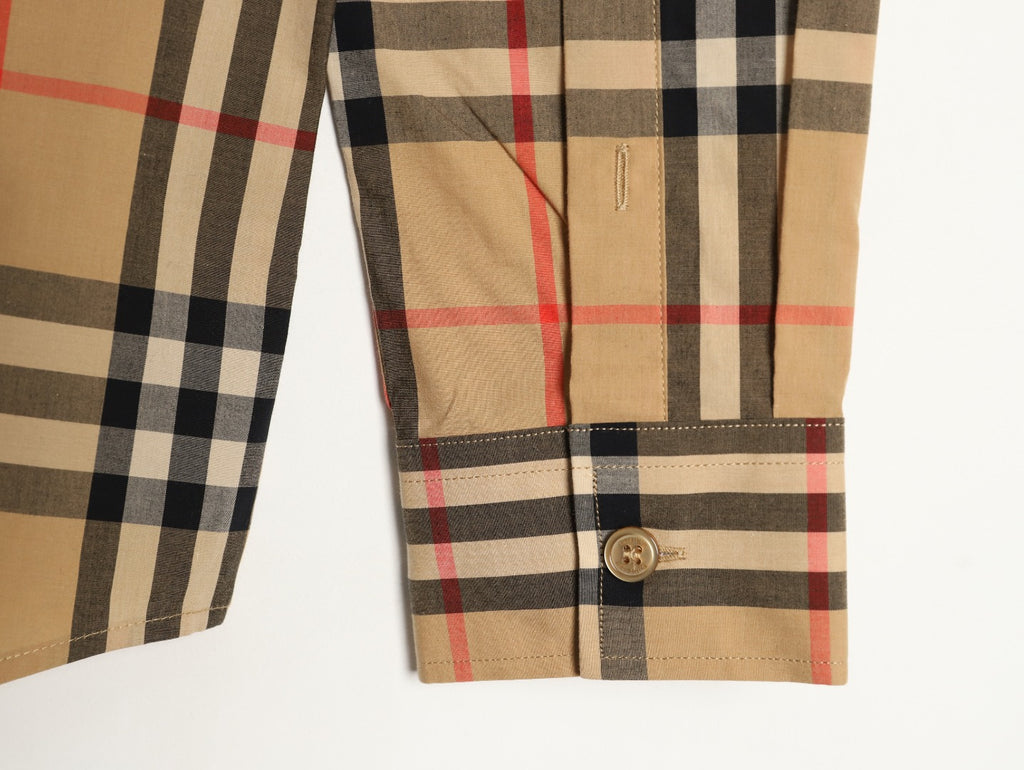 Burberry Classic Check Cotton Long-Sleeve Shirt