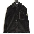 Stone Island Black Compass Badge Chest Pocket Overshirt