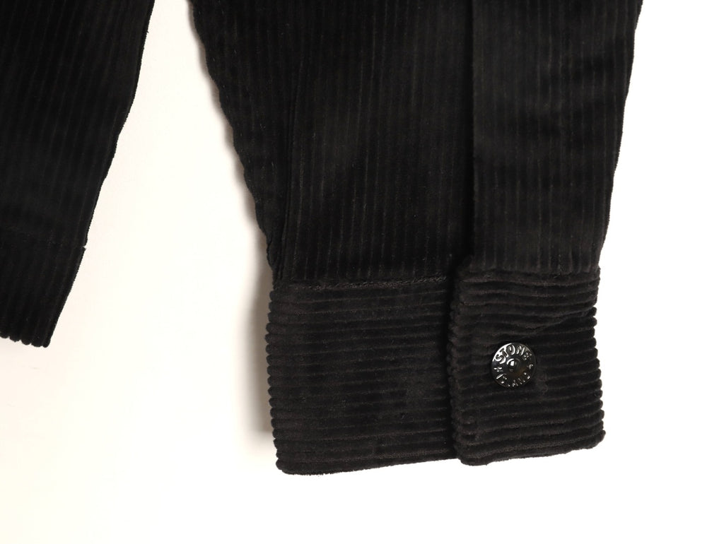 Stone Island Black Compass Badge Chest Pocket Overshirt