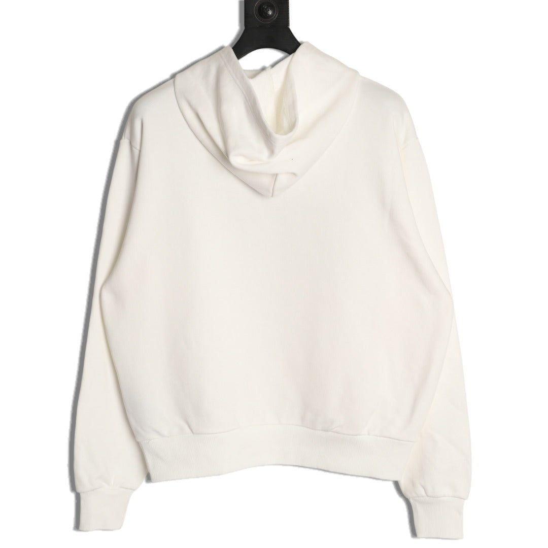 Balenciaga BLCG Layered Tape-Effect Hoodie