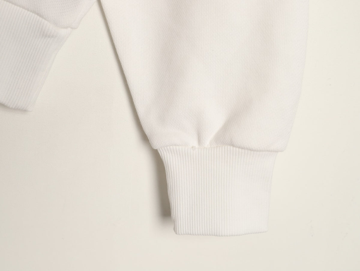 Balenciaga BLCG Layered Tape-Effect Hoodie