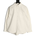 Balenciaga Back Logo Oversized Shirt Jacket