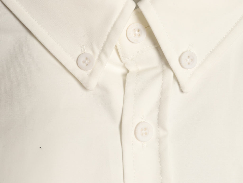 Balenciaga Back Logo Oversized Shirt Jacket